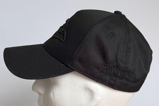 Cap 3D Stick Ravens Kopf Schwarz