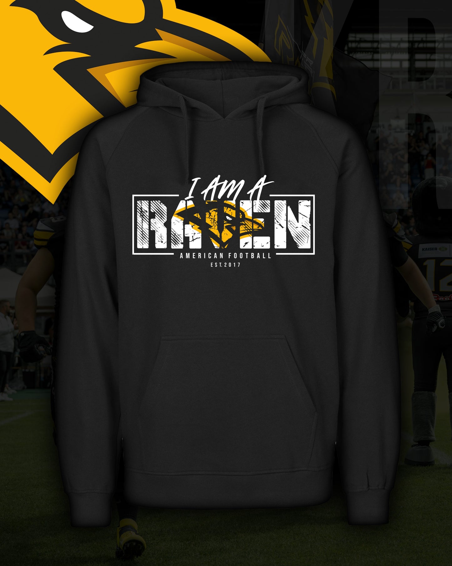 Hoodie I Am A RAVEN