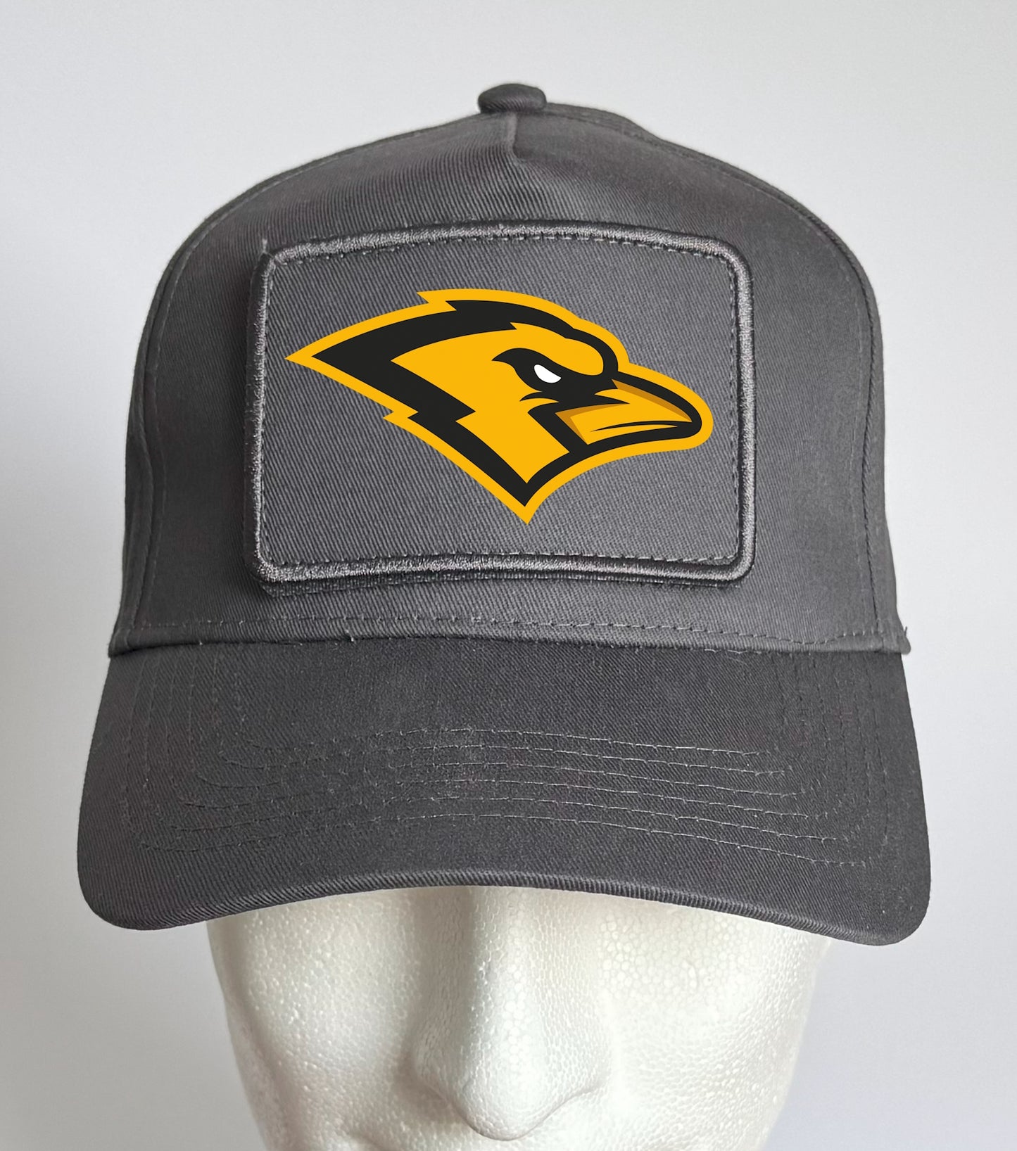 Cap Klett Druck Grau Gold Raven